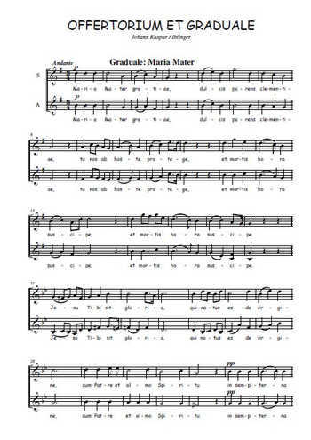 Offertorium et graduale